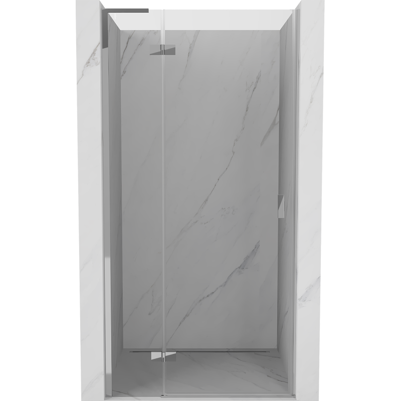 Mexen Mist-H L porte de douche pivotante gauche 90 cm, transparent, chrome - 8A5L-090-000-01-00-L