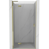 Mexen Mist-H L portes de douche battantes gauches 90 cm, transparent, dorées - 8A5L-090-000-50-00-L