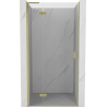 Mexen Mist-H L porte de douche pivotante gauche 70 cm, transparent, or brossé - 8A5L-070-000-55-00-L