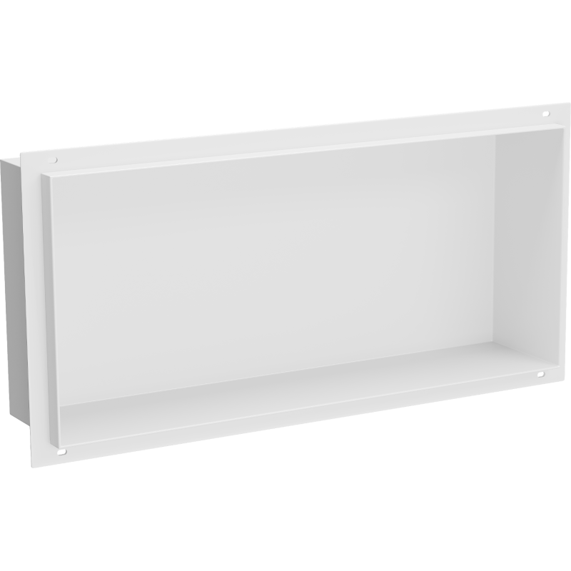 Mexen X-Wall-NR étagère encastrée sans rebord 45 x 20 cm, blanche - 1921452010