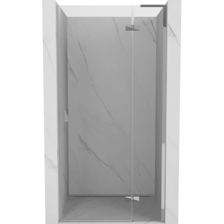Mexen Mist-H L porte de douche pivotante droite 75 cm, transparent, chrome - 8A5L-075-000-01-00-P