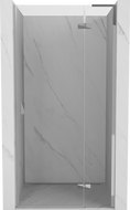 Mexen Mist-H L portes de douche pivotantes droites 80 cm, transparent, chrome - 8A5L-080-000-01-00-P