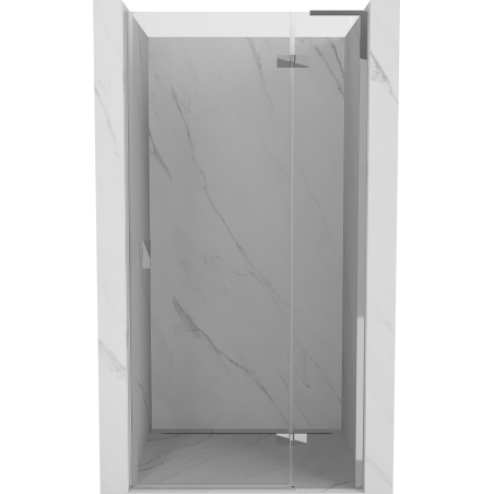 Mexen Mist-H L porte de douche battante droite 100 cm, transparente, chromée - 8A5L-100-000-01-00-P