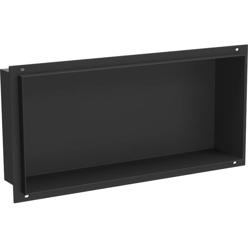 Mexen X-Wall-NR étagère encastrée sans rebord 45 x 20 cm, noire - 1971452010
