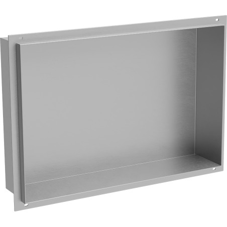 Mexen X-Wall-NR étagère encastrée sans rebord 45 x 30 cm, inox - 1911453010