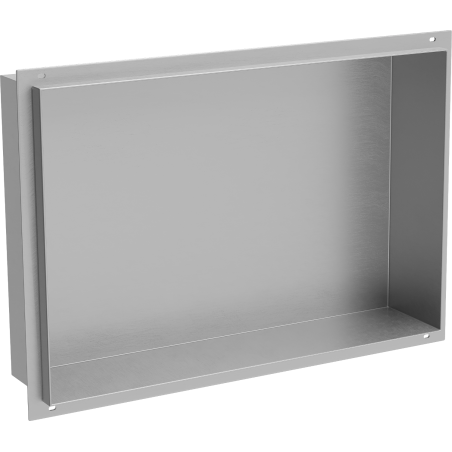 Mexen X-Wall-NR niche shelf sans rebord 45 x 30 cm, inox - 1911453010