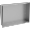 Mexen X-Wall-NR étagère encastrée sans rebord 45 x 30 cm, inox - 1911453010