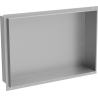 Mexen X-Wall-NR niche shelf sans rebord 45 x 30 cm, inox - 1911453010
