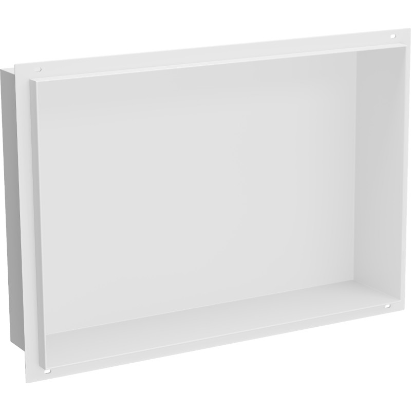 Mexen X-Wall-NR étagère encastrée sans collerette 45 x 30 cm, blanche - 1921453010