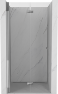 Mexen Mist-F porte de douche pliante gauche 80 cm, transparent, chrome - 8A6-080-000-01-00-L