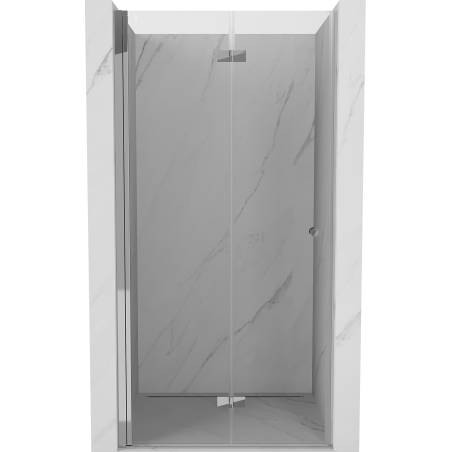 Mexen Mist-F porte de douche pliante gauche 85 cm, transparent, chrome - 8A6-085-000-01-00-L