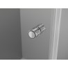 Mexen Mist-F porte de douche pliable gauche 105 cm, transparent, chrome - 8A6-105-000-01-00-L