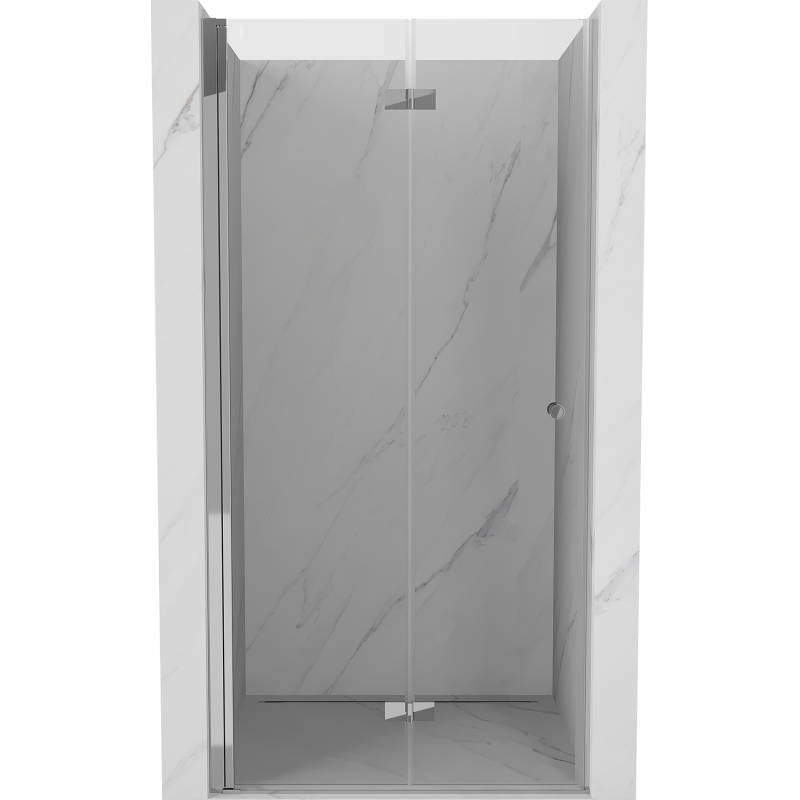 Mexen Mist-F porte de douche pliable gauche 105 cm, transparent, chrome - 8A6-105-000-01-00-L
