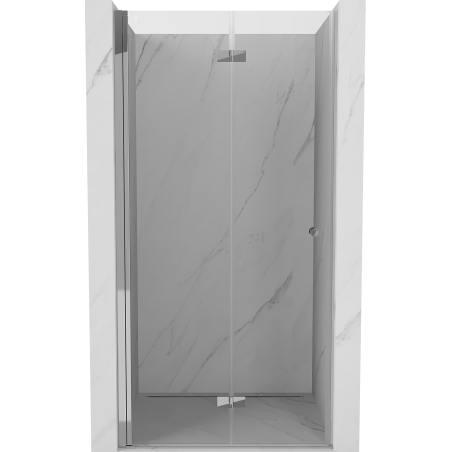 Mexen Mist-F porte de douche pliable gauche 105 cm, transparent, chrome - 8A6-105-000-01-00-L