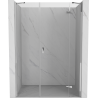 Mexen Mist-H porte de douche pivotante droite 140 cm, transparent, chrome - 8A5-140-001-01-00-P