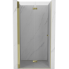 Mexen Mist-F portes de douche pliantes gauche 95 cm, transparent, doré - 8A6-095-000-50-00-L
