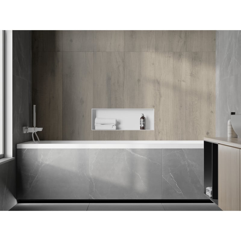 Mexen X-Wall-NR étagère encastrée sans rebord 60 x 20 cm, blanche - 1921602010