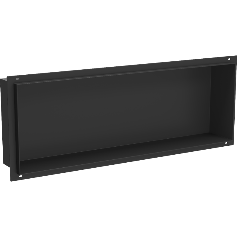 Mexen X-Wall-NR étagère encastrée sans collerette 60 x 20 cm, noire - 1971602010