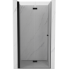 Mexen Mist-F porte de douche pliante gauche 85 cm, transparent, noir - 8A6-085-000-70-00-L