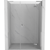 Mexen Mist-H L porte de douche pivotante droite 155 cm, transparent, chrome - 8A5L-155-001-01-00-P