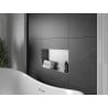 Mexen X-Wall-NR étagère encastrée sans rebord 60 x 30 cm, inox - 1911603010