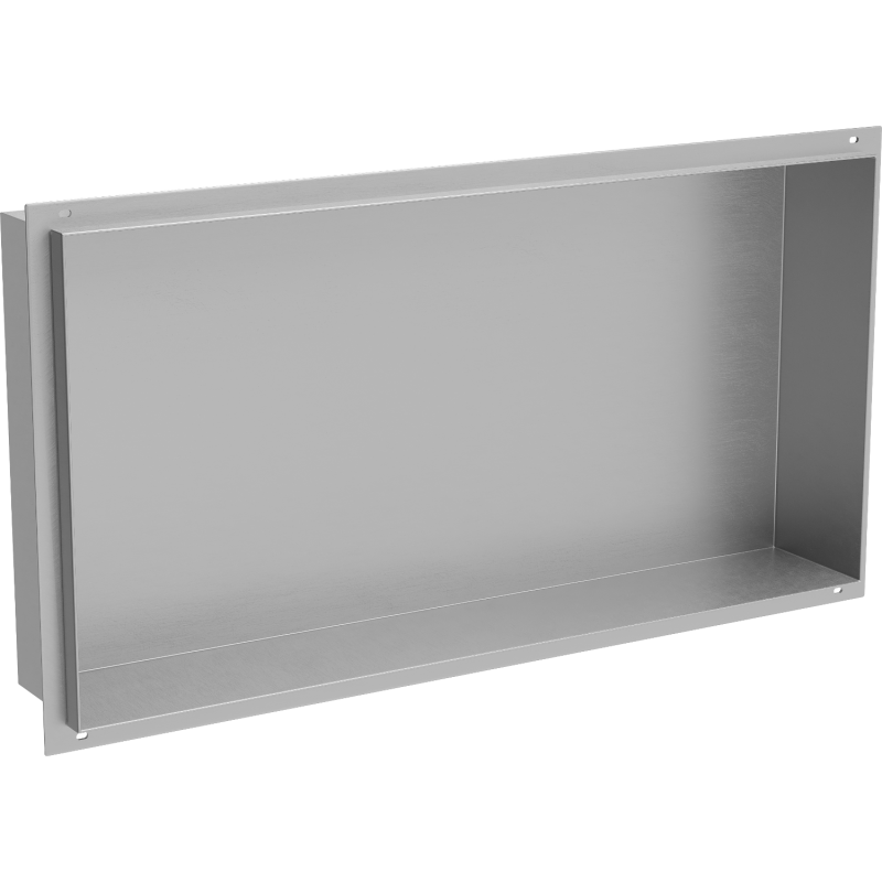 Mexen X-Wall-NR étagère encastrée sans rebord 60 x 30 cm, inox - 1911603010