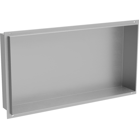 Mexen X-Wall-NR étagère encastrée sans rebord 60 x 30 cm, inox - 1911603010