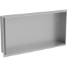 Mexen X-Wall-NR étagère encastrée sans bride 60 x 30 cm, inox - 1911603010