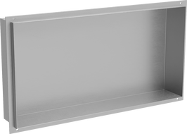 Mexen X-Wall-NR étagère encastrée sans rebord 60 x 30 cm, inox - 1911603010