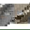 Mexen X-Wall-NR étagère encastrée sans bordure 60 x 30 cm, blanche - 1921603010