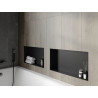Mexen X-Wall-NR étagère murale sans collerette 60 x 30 cm, noire - 1971603010