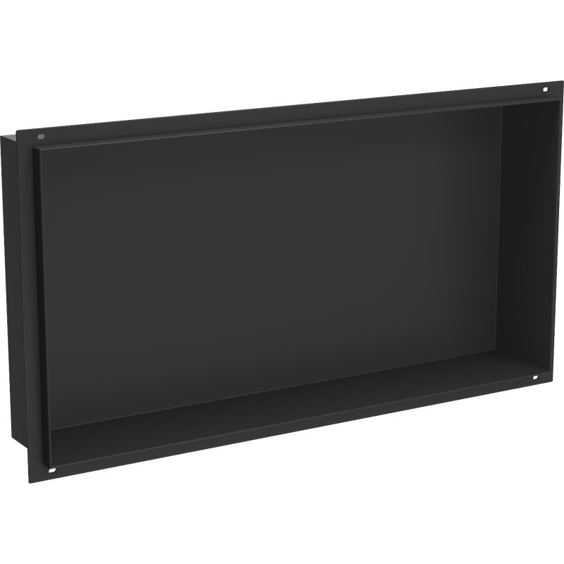 Mexen X-Wall-NR étagère encastrée sans rebord 60 x 30 cm, noire - 1971603010