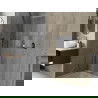 Mexen X-Wall-NR étagère encastrée sans rebord avec étagère 60 x 30 cm, inox - 1911603010S