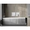 Mexen X-Wall-NR étagère encastrée sans rebord avec plateau 60 x 30 cm, blanc - 1921603010S