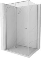 Mexen Mist-F cabine de douche pliante gauche 100 x 110 cm, transparent, chromé - 8A6T-100-110-01-00-L