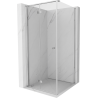 Mexen Mist-F cabine de douche pliante gauche 110 x 110 cm, transparent, chrome - 8A6T-110-110-01-00-L