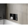 Mexen X-Wall-NR étagère encastrée sans rebord avec tablette 60 x 30 cm, noire - 1971603010S