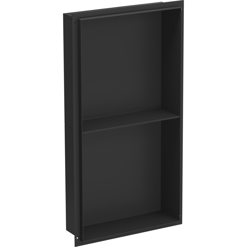 Mexen X-Wall-NR étagère encastrée sans rebord avec tablette 60 x 30 cm, noire - 1971603010S