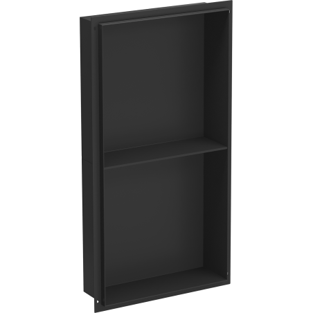 Mexen X-Wall-NR étagère encastrée sans rebord avec tablette 60 x 30 cm, noire - 1971603010S