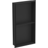 Mexen X-Wall-NR étagère encastrée sans rebord avec tablette 60 x 30 cm, noire - 1971603010S