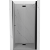 Mexen Mist-F porte de douche pliable droite 105 cm, transparent, noir - 8A6-105-000-70-00-P