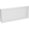 Mexen X-Wall-NR étagère encastrée sans rebord 75 x 30 cm, blanche - 1921753010