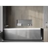 Étagère encastrée sans bride Mexen X-Wall-NR 75 x 30 cm, inox - 1911753010