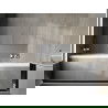 Mexen X-Wall-NR étagère encastrée sans bride 75 x 30 cm, inox - 1911753010