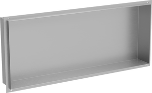 Mexen X-Wall-NR étagère encastrée sans bride 75 x 30 cm, inox - 1911753010