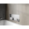 Étagère encastrée sans bride Mexen X-Wall-NR 75 x 30 cm, inox - 1911753010