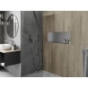 Étagère encastrée sans bride Mexen X-Wall-NR 75 x 30 cm, inox - 1911753010