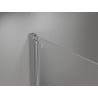 Mexen Mist-F Duo cabine de douche pliante gauche 105 x 90 cm, transparent, chrome - 8A6-105L-090P-01-00