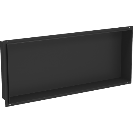 Mexen X-Wall-NR étagère encastrée sans collerette 75 x 30 cm, noire - 1971753010