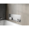 Mexen X-Wall-NR étagère encastrée sans collerette 90 x 30 cm, inox - 1911903010